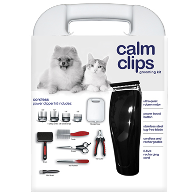 oster calm clips grooming kit