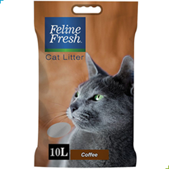 Feline Fresh Cat Litter 10L – Coffee
