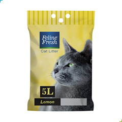 Feline Fresh Cat Litter 5L – Lemon