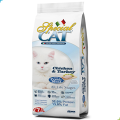 Special Cat Dry Food All Life Stages – Chicken & Turkey 7kg