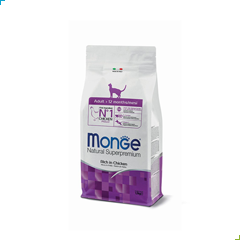 Monge Natural Superpremium Adult Dry Cat Food – Chicken 1.5kg