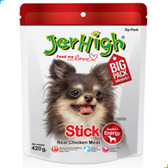 Jerhigh Dog Treat Energy Formula – Stick – BIG PACK 420g