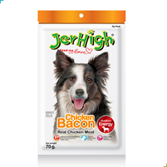 Jerhigh Dog Treat Energy Formula – Bacon 70g