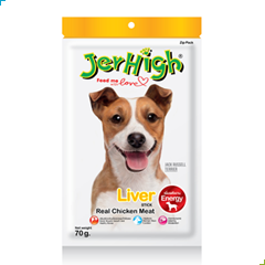 Jerhigh Dog Treat Energy Formula – Liver 70g