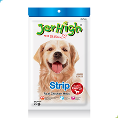 Jerhigh Dog Treat Energy Formula – Strip 70g