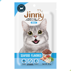 Jinny Stick Cat Treat – Seafood 35g