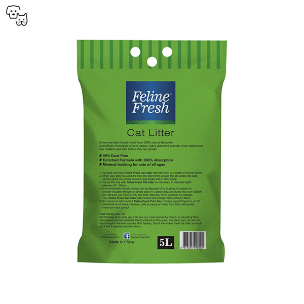Feline Fresh Cat Litter 5L – Apple
