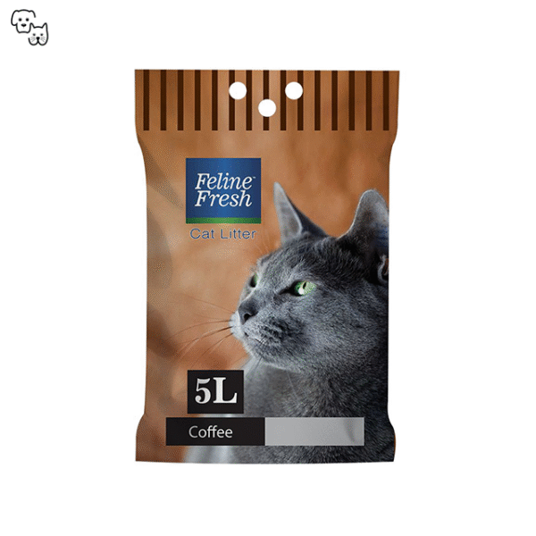Feline Fresh Cat Litter 5L – Coffee