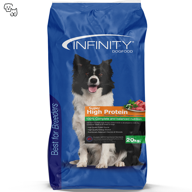 Infinity Dry Dog Food Super High Protein – Beef 20kg