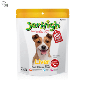 Jerhigh Dog Treat Energy Formula – Liver – BIG PACK 420g
