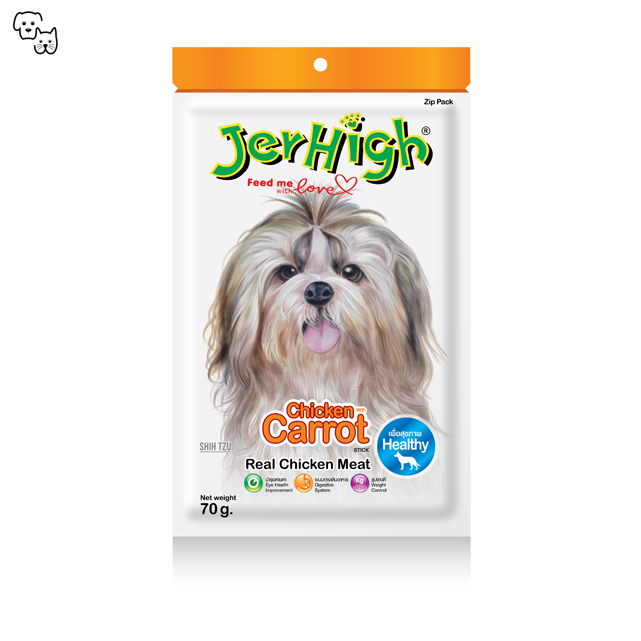 Jerhigh Dog Treat Healthy Formula – Carrot 70g