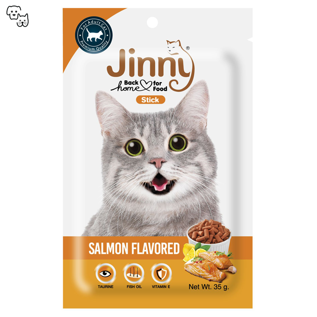 Jinny Stick Cat Treat – Salmon 35g