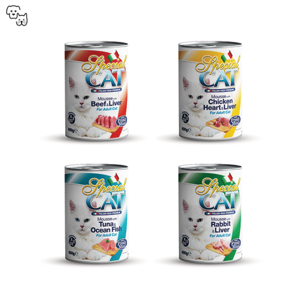Special Cat Wet Food Mousse with Beef & Liver 400g