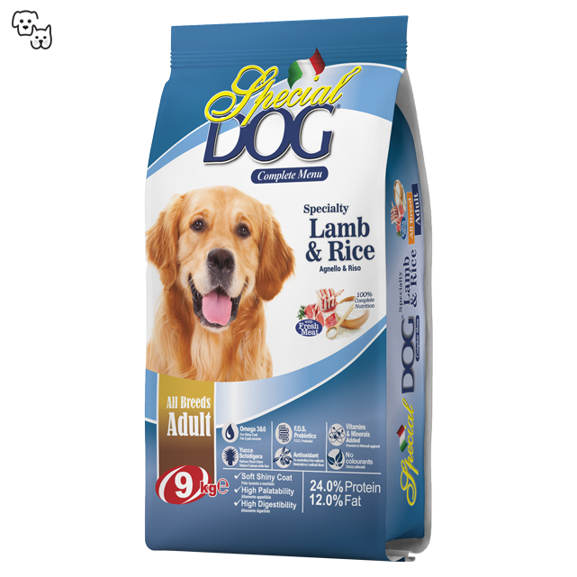 Special Dog Dry Food Adult – Lamb & Rice 9kg / 20lbs