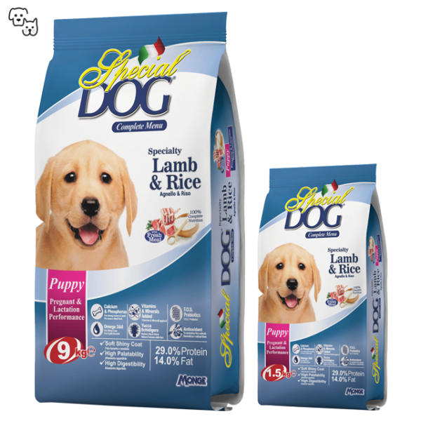 Special Dog Dry Food Puppy – Lamb & Rice 9kg / 20lbs