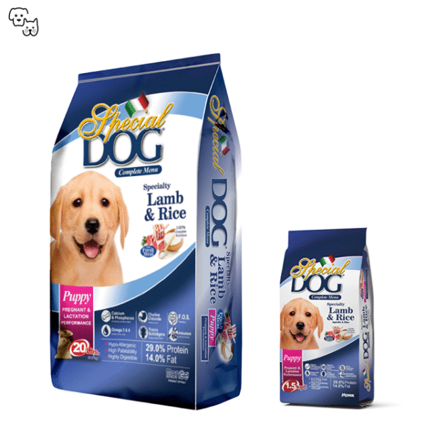 Special Dog Dry Food Puppy – Lamb & Rice 9kg / 20lbs