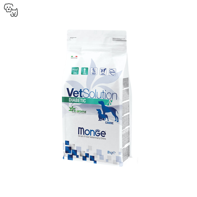 VetSolution Dry Dog Food Canine – Diabetic 2kg