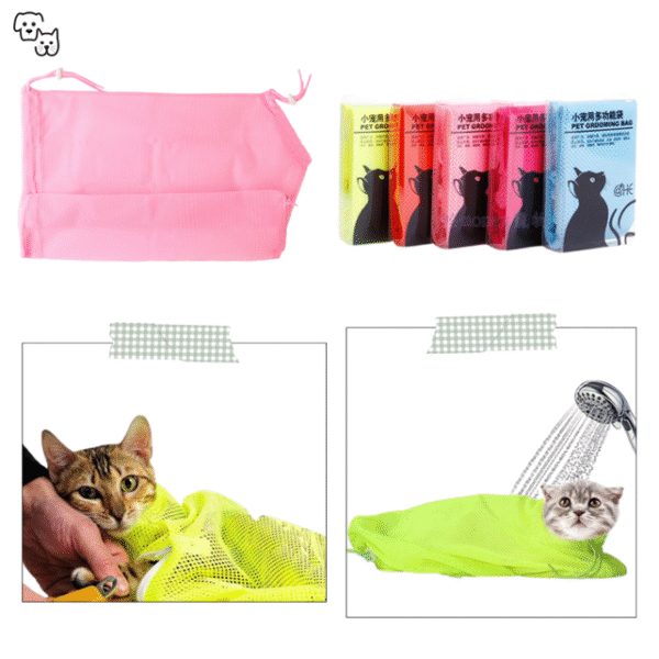 Cat Grooming Mesh Bag Anti Scratch Level 1