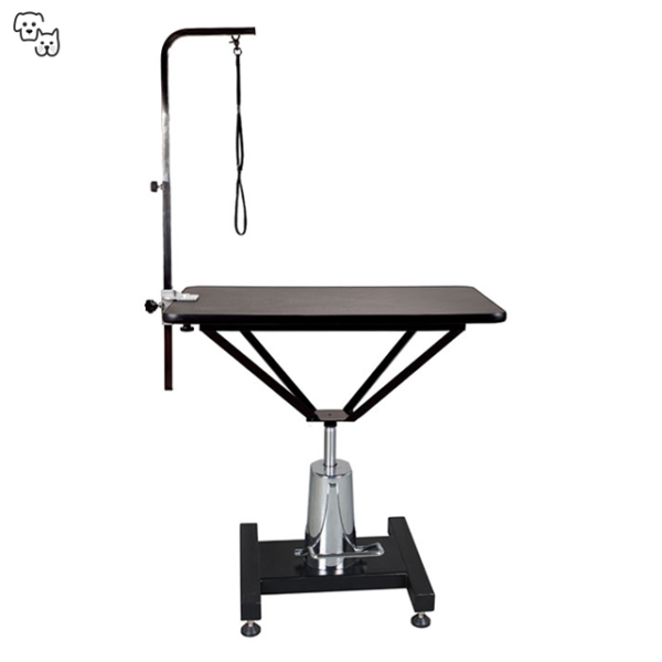 Rectangular Hydraulic Rotating Grooming Table – Manual Pump FT-805REC