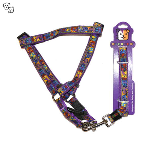Michiko Pattern Lead & Harness Set (Large)