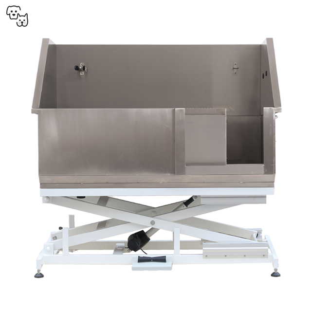 Hydraulic Lifting Stainless Steel Bathing Tub with Sliding Door - Electric BTS-131E
