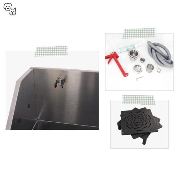 Fully Welded Stainless Steel Bathing Tub BTS-136