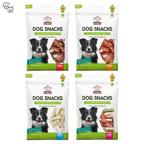 Howbone Small Bone Dog Snacks 15pcs – Chicken 270g