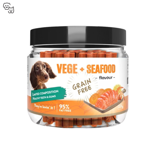 Howbone Dental Stix – Vegetable + Seafood Flavour 200g