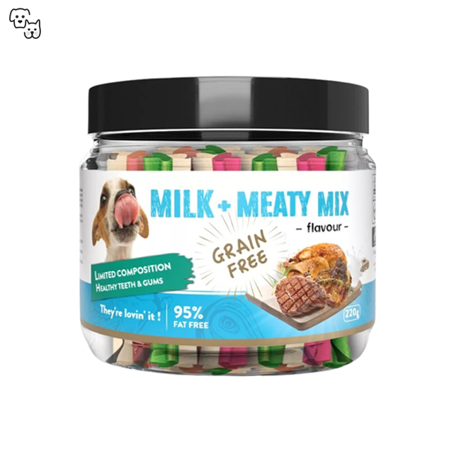 Howbone Dental Stix - Milk + Meaty Flavour 200g