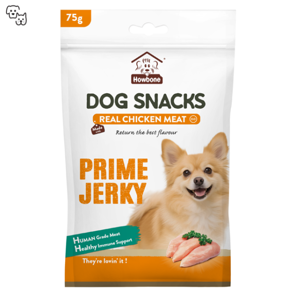 Howbone Dog Snacks Prime Jerky – Chicken Stick 75g