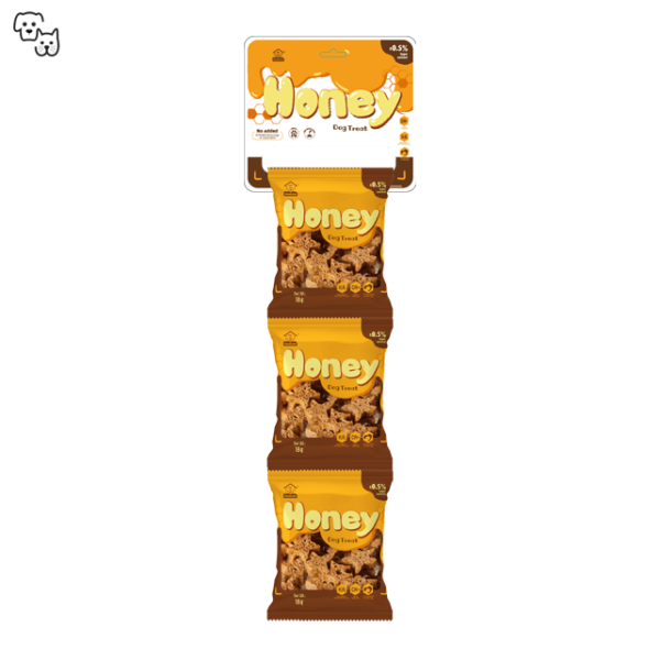 Howbone Dog Treat Honey Stars 18g (12pcs)