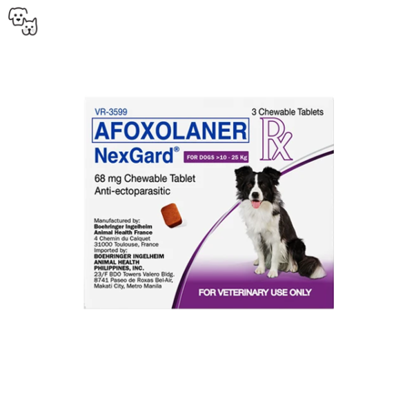 NexGard Chewables for 10-25kg (Large)