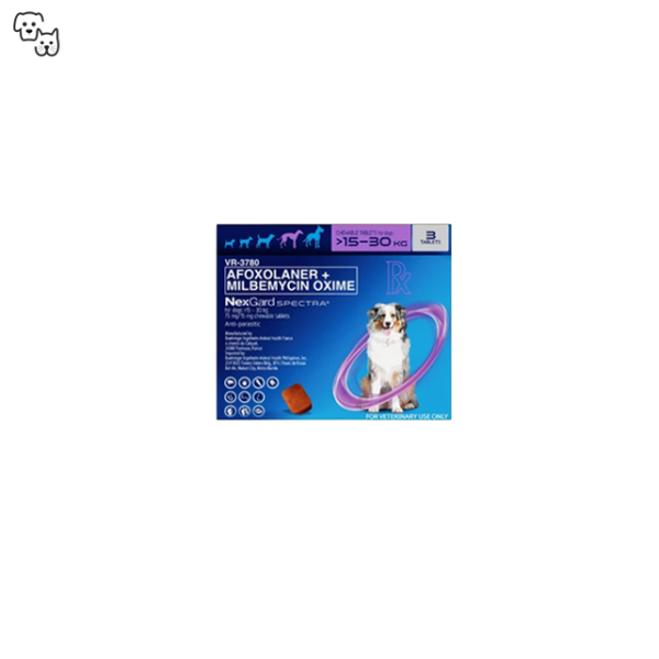 NexGard Spectra Chewables for 15-30kg (Large)