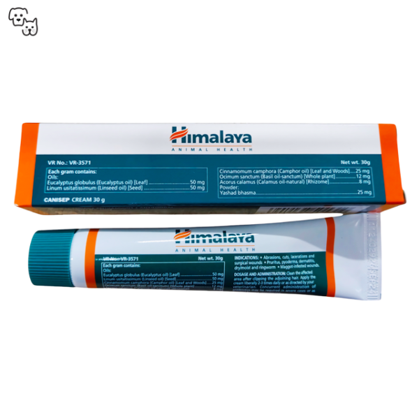 Canisep Wound Cream (Antibacterial/Antimaggot/Antifungal) 30g